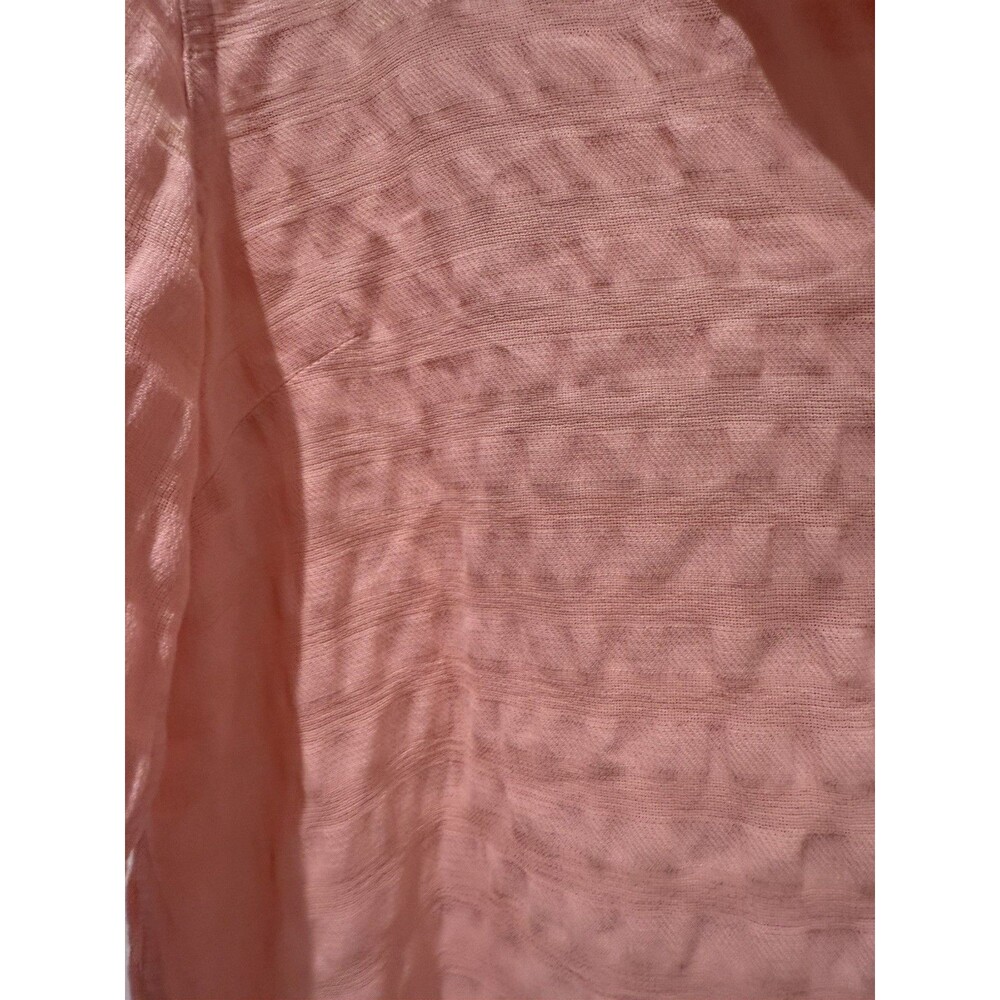 Tommy Bahama Top Womens  button up size large Pink Long Sleeve Cotton - Picture 10 of 10